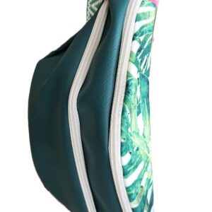 ALVEA - Sac banane - Vert Exotique - Double fermeture