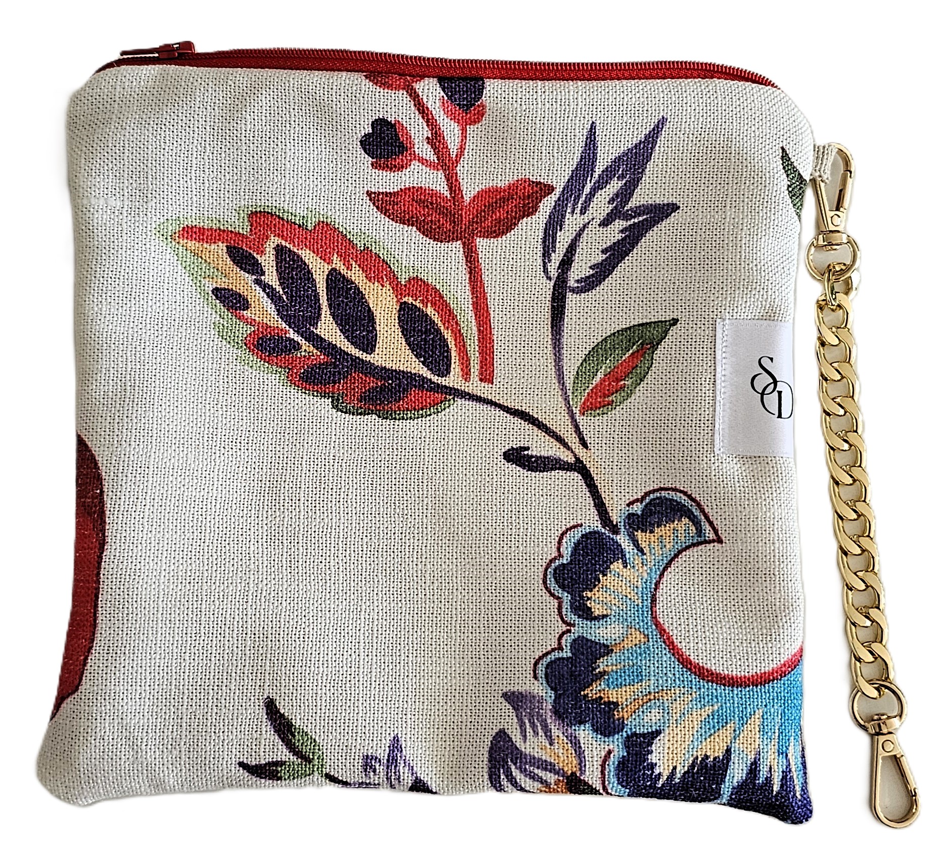 ANIELA - Pochette - Coton - Fleurs