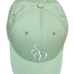 Casquette - Vert broderie beige